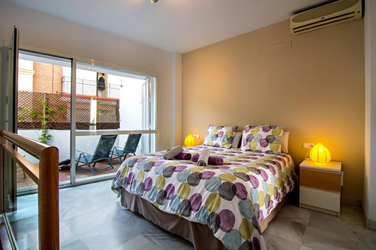 Descubrehome Sol Town Center Private Terrace Sevilha Quarto foto